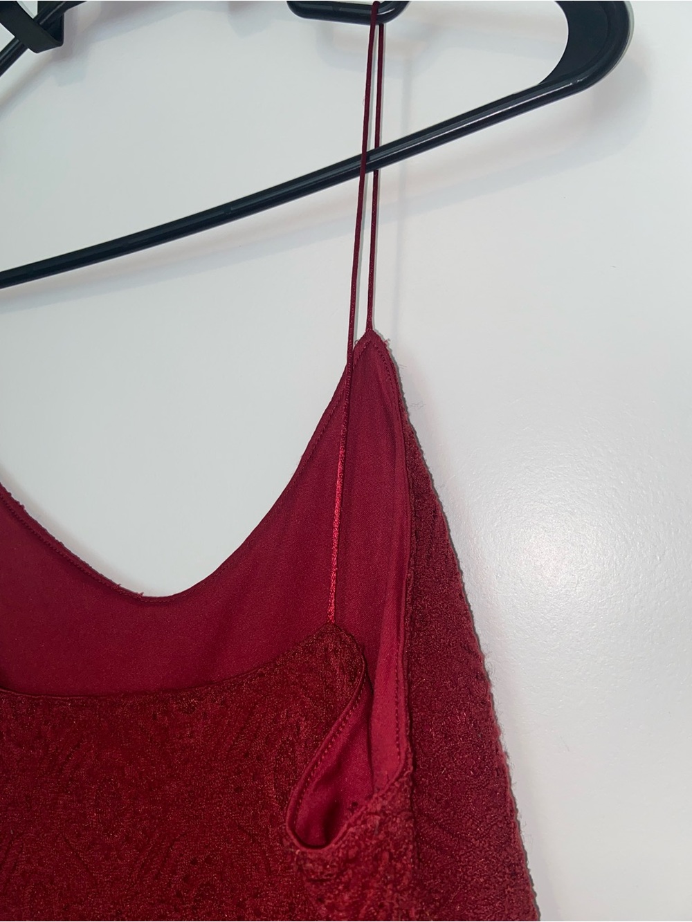 Forever 21 Burgundy Lace Mini Dress - Picture 4 of 11